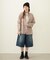 HEART ELBOW PATCH PLAID SHIRT