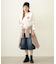 HEART ELBOW PATCH PLAID SHIRT