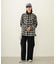HEART ELBOW PATCH PLAID SHIRT