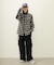 HEART ELBOW PATCH PLAID SHIRT