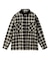 HEART ELBOW PATCH PLAID SHIRT