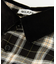 HEART ELBOW PATCH PLAID SHIRT