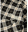 HEART ELBOW PATCH PLAID SHIRT