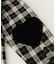 HEART ELBOW PATCH PLAID SHIRT