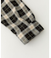 HEART ELBOW PATCH PLAID SHIRT