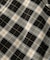 HEART ELBOW PATCH PLAID SHIRT