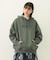 STENCIL LOGO WIDE SWEAT HOODIE