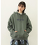 STENCIL LOGO WIDE SWEAT HOODIE