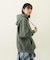 STENCIL LOGO WIDE SWEAT HOODIE