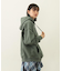 STENCIL LOGO WIDE SWEAT HOODIE
