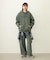 STENCIL LOGO WIDE SWEAT HOODIE