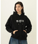 STENCIL LOGO WIDE SWEAT HOODIE