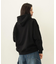 STENCIL LOGO WIDE SWEAT HOODIE