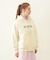 STENCIL LOGO WIDE SWEAT HOODIE