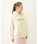 STENCIL LOGO WIDE SWEAT HOODIE