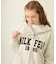 COLLEGE PATCH ZIP UP HOODIE