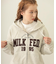 COLLEGE PATCH ZIP UP HOODIE
