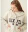 COLLEGE PATCH ZIP UP HOODIE