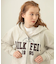 COLLEGE PATCH ZIP UP HOODIE