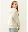 COLLEGE PATCH ZIP UP HOODIE