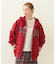 COLLEGE PATCH ZIP UP HOODIE