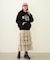 COLLEGE PATCH ZIP UP HOODIE