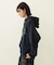 COLLEGE PATCH ZIP UP HOODIE