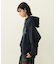COLLEGE PATCH ZIP UP HOODIE
