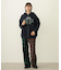 COLLEGE PATCH ZIP UP HOODIE