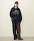 COLLEGE PATCH ZIP UP HOODIE