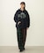 COLLEGE PATCH ZIP UP HOODIE