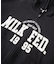 COLLEGE PATCH ZIP UP HOODIE