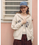COLLEGE PATCH ZIP UP HOODIE