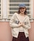 COLLEGE PATCH ZIP UP HOODIE