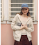 COLLEGE PATCH ZIP UP HOODIE