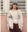 COLLEGE PATCH ZIP UP HOODIE