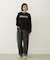 PATTERNED LOGO L/S TEE