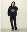 COLLEGE LOGO HALF ZIP TOP