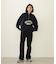 COLLEGE LOGO HALF ZIP TOP