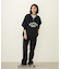 COLLEGE LOGO HALF ZIP TOP