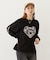 HEART AND ROSE L/S TEE