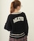 MILKFED. PATCH V-NECK KNIT