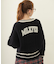 MILKFED. PATCH V-NECK KNIT