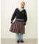 MILKFED. PATCH V-NECK KNIT