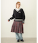 MILKFED. PATCH V-NECK KNIT