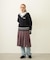 MILKFED. PATCH V-NECK KNIT