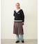 MILKFED. PATCH V-NECK KNIT