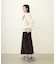 MILKFED. PATCH V-NECK KNIT