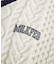 MILKFED. PATCH V-NECK KNIT
