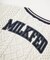 MILKFED. PATCH V-NECK KNIT